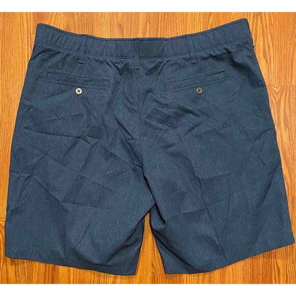 Swisstech Mens 40 Blue Chino Active Shorts Pocket Stretch - Picture 2 of 6